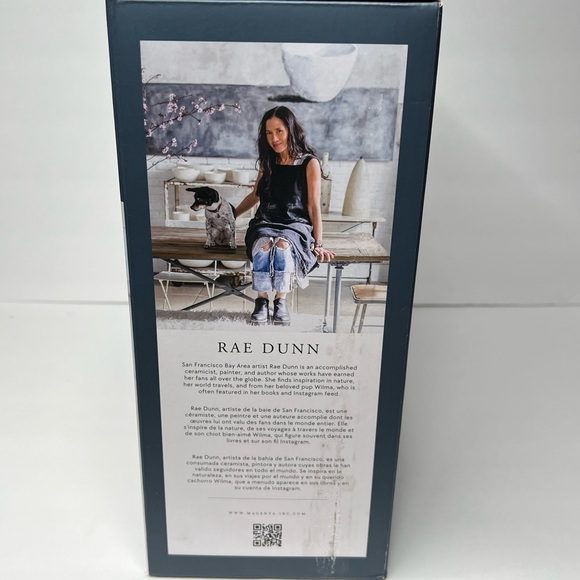 Rae Dunn 5-Piece Stoneware Set Dishwasher Safe - Picture 7 of 7